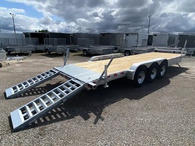 2027 Canada Trailers GALVANIZED EQUIPMENT HAULER TRAILER Remorque - Porte-voiture — photo 2