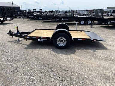 2027 Canada Trailers Single Axle Gravity Tilt Trailers 5,200 lbs. GVWR Remorque - Plateforme basculante — photo 2