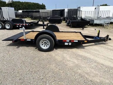 2027 Canada Trailers Single Axle Gravity Tilt Trailers 5,200 lbs. GVWR Remorque - Plateforme basculante — photo 2