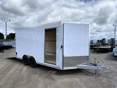 2027 Canadian Mennonite Built Aluminum Enclosed Carhauler Trailer Remorque - Porte-voiture — photo 2