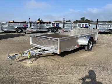 2027 Canadian Mennonite Built Single Axle Aluminum Utility Trailer remorque - utilitaire — photo 2