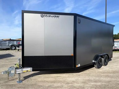 2027 Canadian Mennonite Built Aluminum 7.5' Snowmobile Trailer Remorque - Motoneige — photo 2