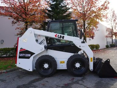 UHI Machinery UST120W chargeuse à direction à glissement — photo 2