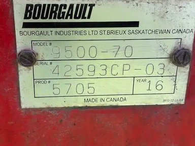 2016 Bourgault 9500-70 Cultivateur — photo 2