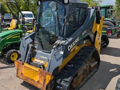 2018 John Deere 317G Chargeur sur chenilles — photo 2