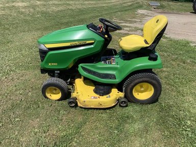 2021 John Deere X390 Tracteur à pelouse — photo 2