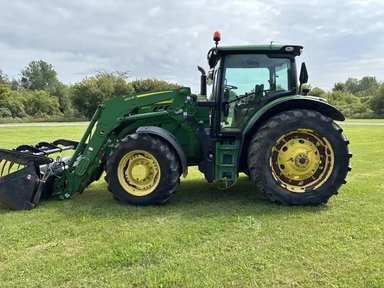 2017 John Deere 6155R Tracteur — photo 2