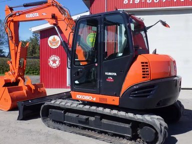 2016 Kubota KX080-4 Excavatrice — photo 2