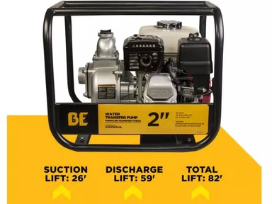 BE Power Equipment WP-2065HL Pompe — photo 2