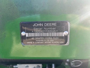 2025 John Deere RD45F — photo 2