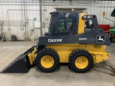 2024 John Deere 324G chargeuse à direction à glissement — photo 2