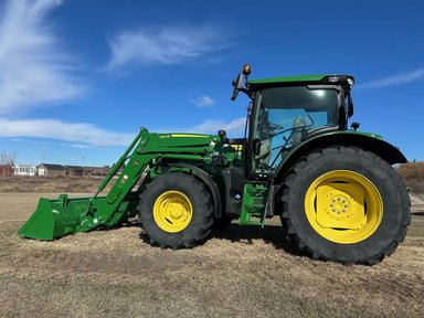 John Deere 6R 130 Tracteur — photo 2