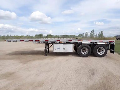 1999 Magnum Trailer 28FT Super-B Pup Remorque - Plateforme — photo 2