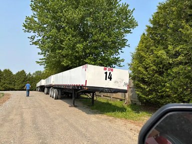 RJ Equipment 60' Tomato Tubs on Trailers *2 sets Trailer — photo 2