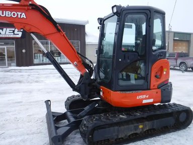 2019 Kubota U55-4 Excavatrice — photo 2