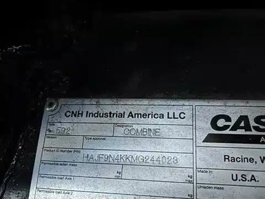 2021 Case IH 9250 Batteuse — photo 2