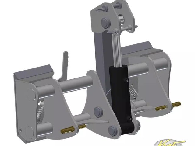 HLA Attachments accessoires pour chargeuse à direction à glissement