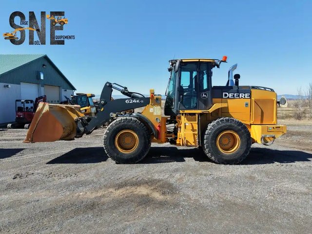 2018 John Deere 624K-II Chargeur sur roues