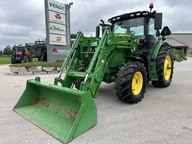 2018 John Deere 6120R Tracteur