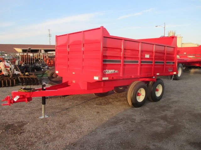 John BM Mfg Ltd. T1200 Mighty Dumper Remorque - Benne