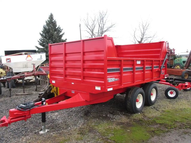 John BM Mfg Ltd. T-1200DB DIRT BOSS Remorque - Benne