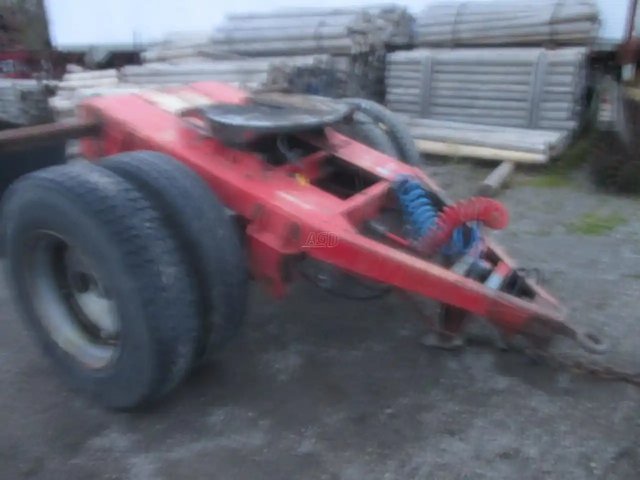 Single Axle châssis roulant