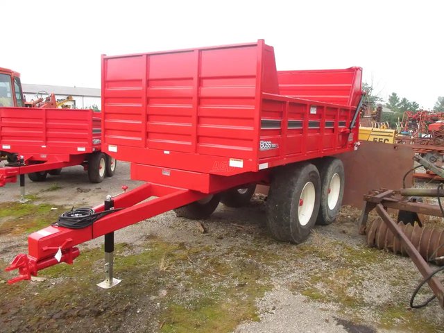 John BM Mfg Ltd. T-1200DB DIRT BOSS Remorque - Benne