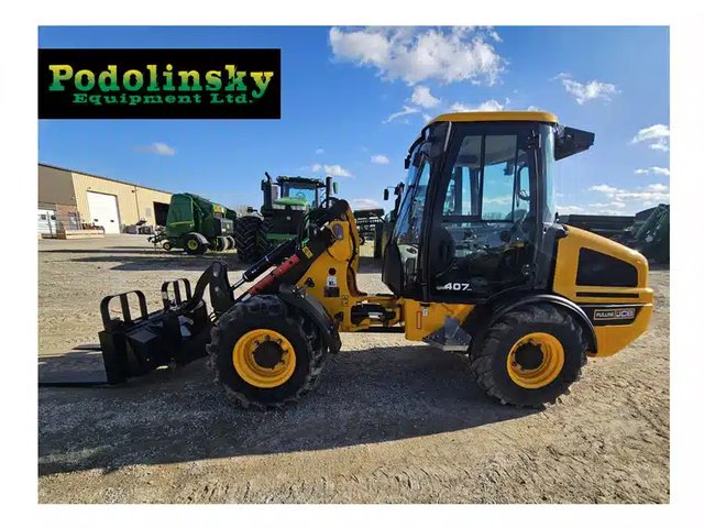 2022 JCB 407 AGRI Chargeur sur roues