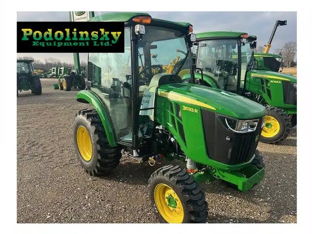 2025 John Deere 3033R Tracteur