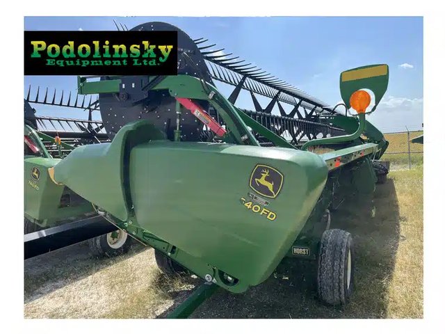2017 John Deere 640FD Nez - Toile/Tapis