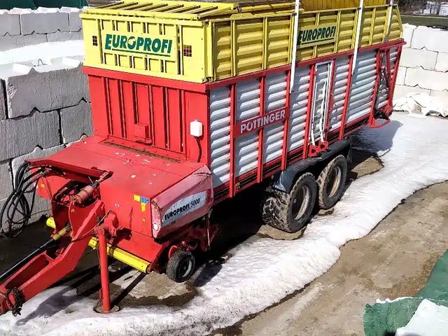 Pottinger EUROPROFI 5000 Chariot à Ensilage