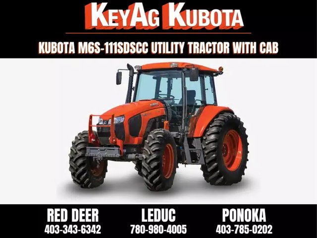 2025 Kubota M6S-111 CAB Tracteur