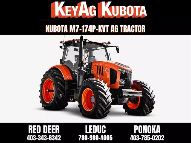 2025 Kubota M7-174P-KVT Tracteur