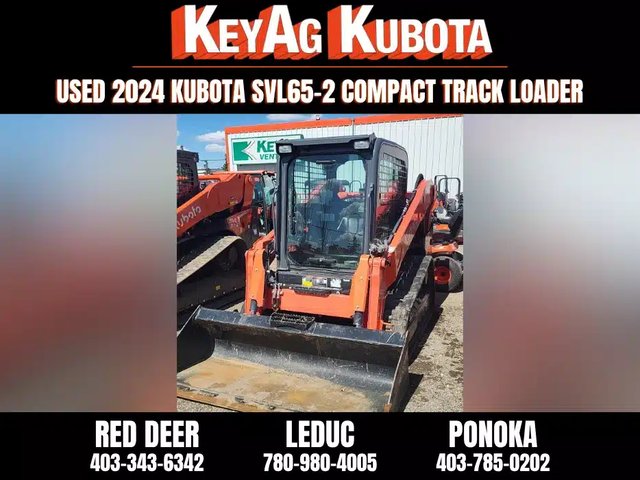 2024 Kubota SVL65-2 Chargeur sur chenilles