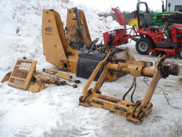Case 450 chargeuse à direction à glissement