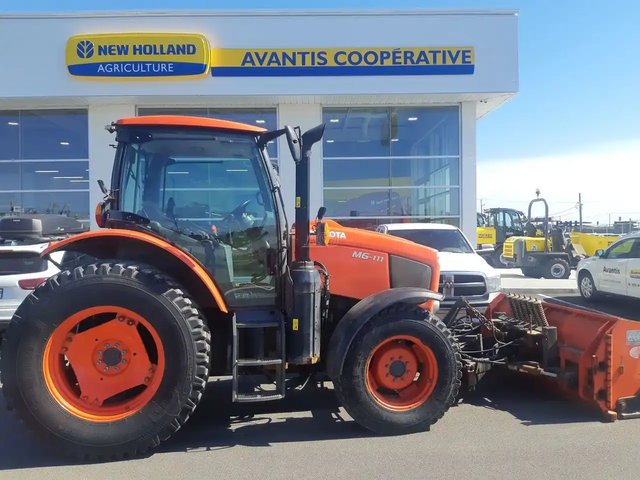 2017 Kubota M6-111 Tracteur