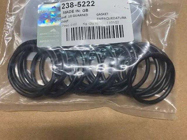 McCormick O-ring 238-5222 x18 pièces - neuves et usagées