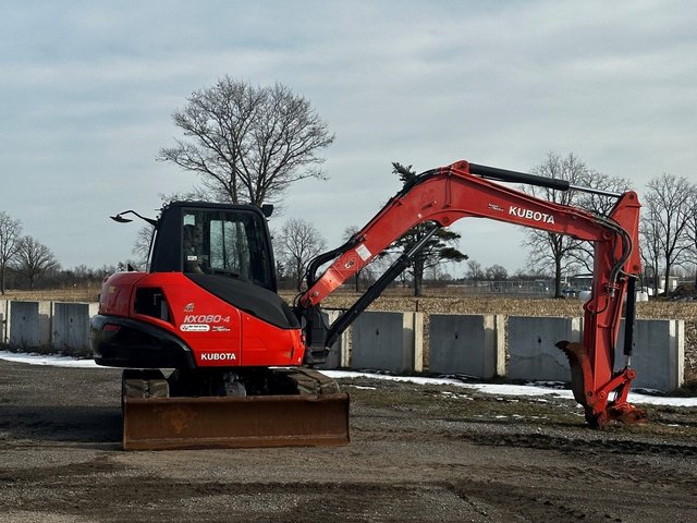 2017 Kubota KX080-4 Excavatrice
