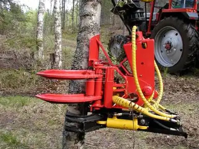 NAARVA K20, pour tracteur de 50 à 60hp ou pelle excavatrice de 5 à 8 tonnes, coupe 9po tête d'abattage-ébranchage