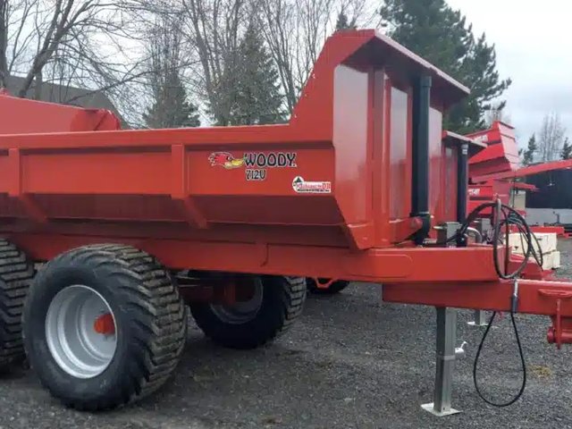 2026 Woody Equipment 7X12 Remorque - Benne