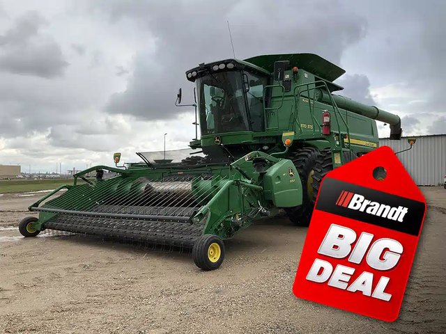2010 John Deere 9870 STS Batteuse