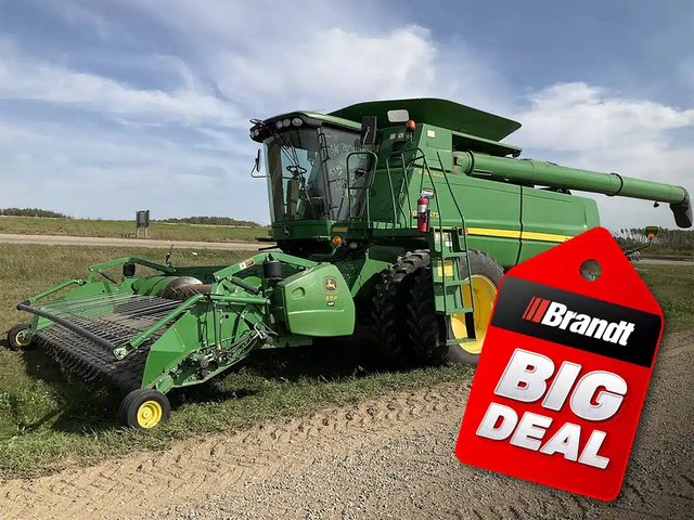 2011 John Deere 9870 STS Batteuse