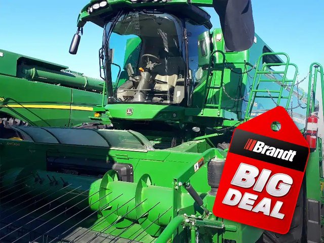 2018 John Deere S790 Batteuse