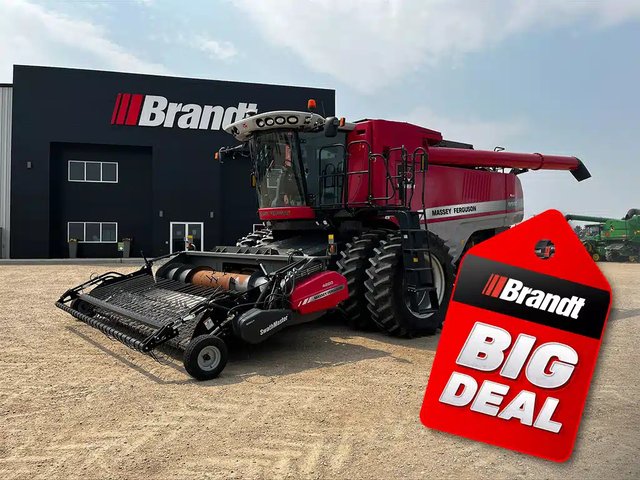 2013 Massey Ferguson 9560 Batteuse