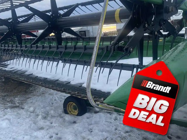 2013 John Deere 640D Nez - Toile/Tapis