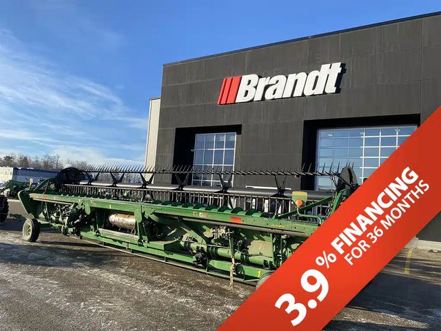 2018 John Deere 635FD Nez - Toile/Tapis