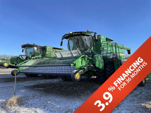 2018 John Deere S780 Batteuse