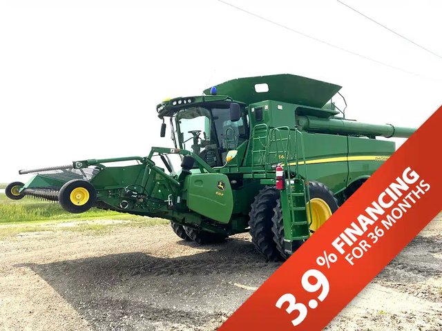 2012 John Deere S680 Batteuse