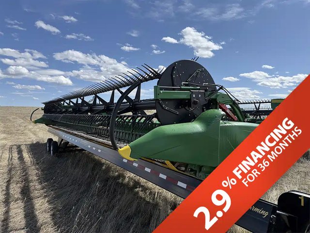 2017 John Deere 640FD Nez - Toile/Tapis