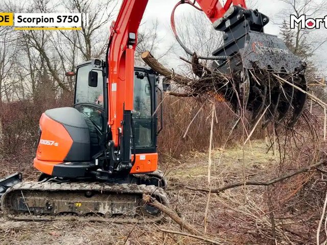 2026 MDE Machinery SCORPION S750 Grappin